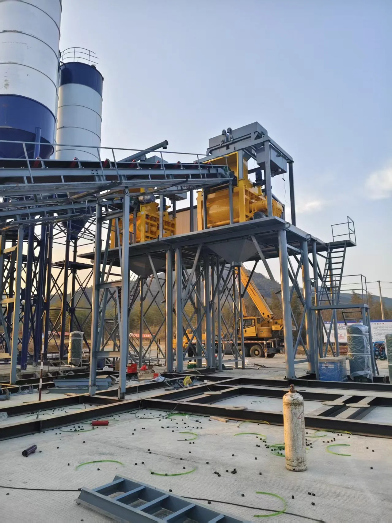 Concrete plant relocation cost